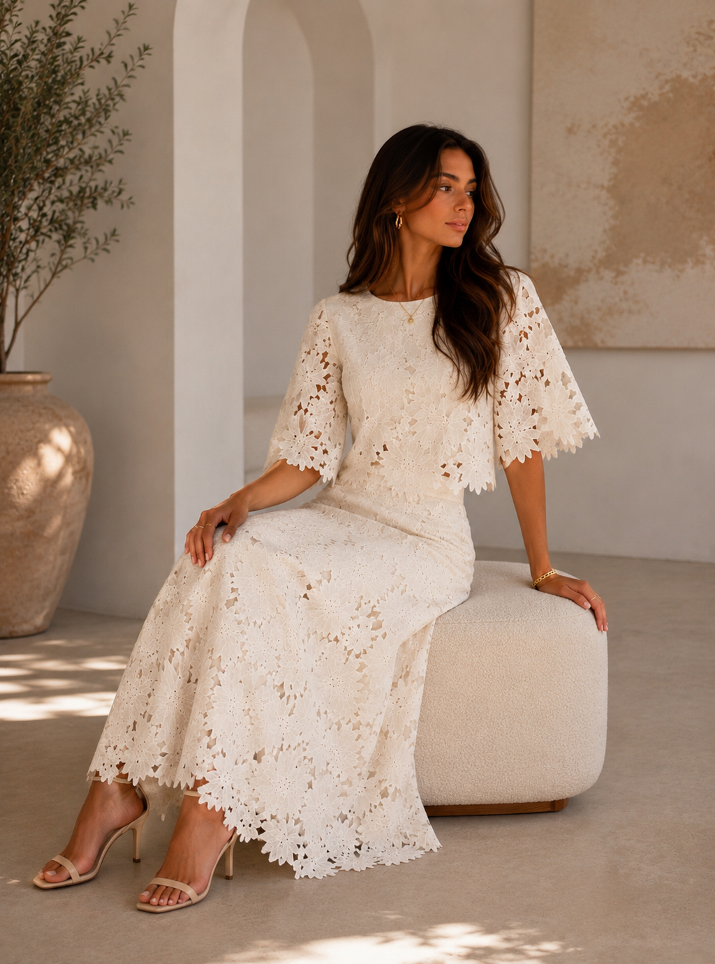 Ensemble Gabrielle Guipure