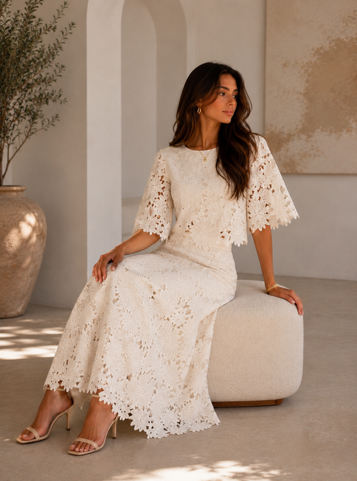 Ensemble Gabrielle Guipure